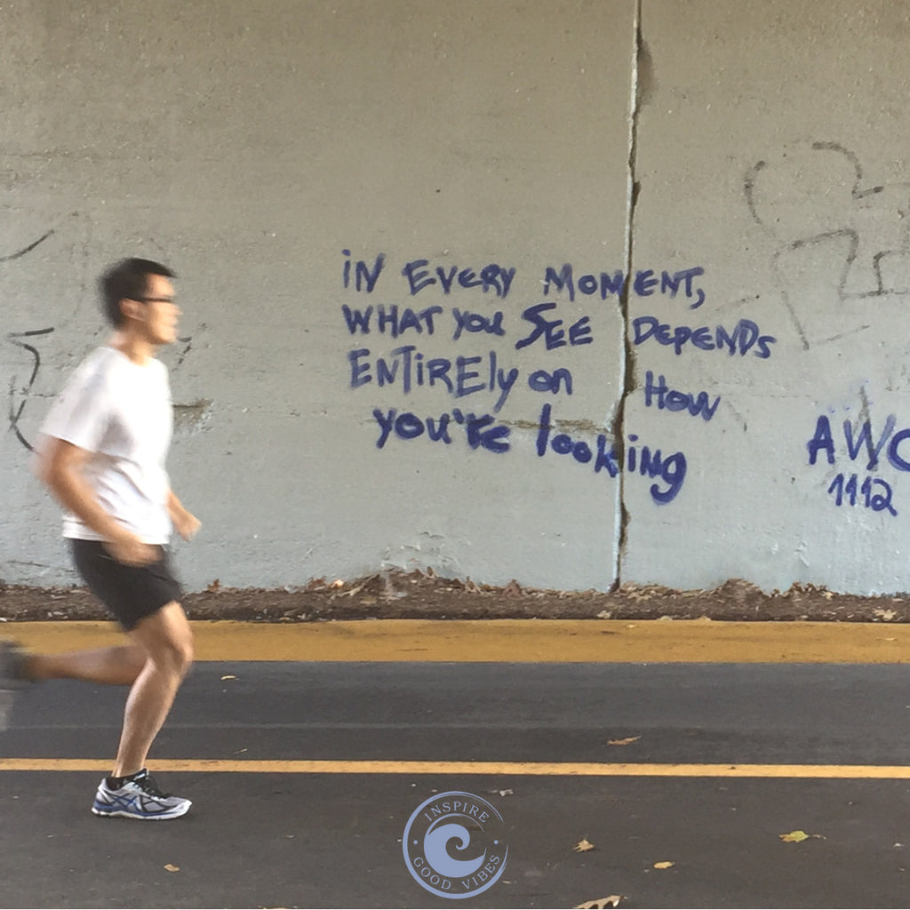 You only see what you're looking for.