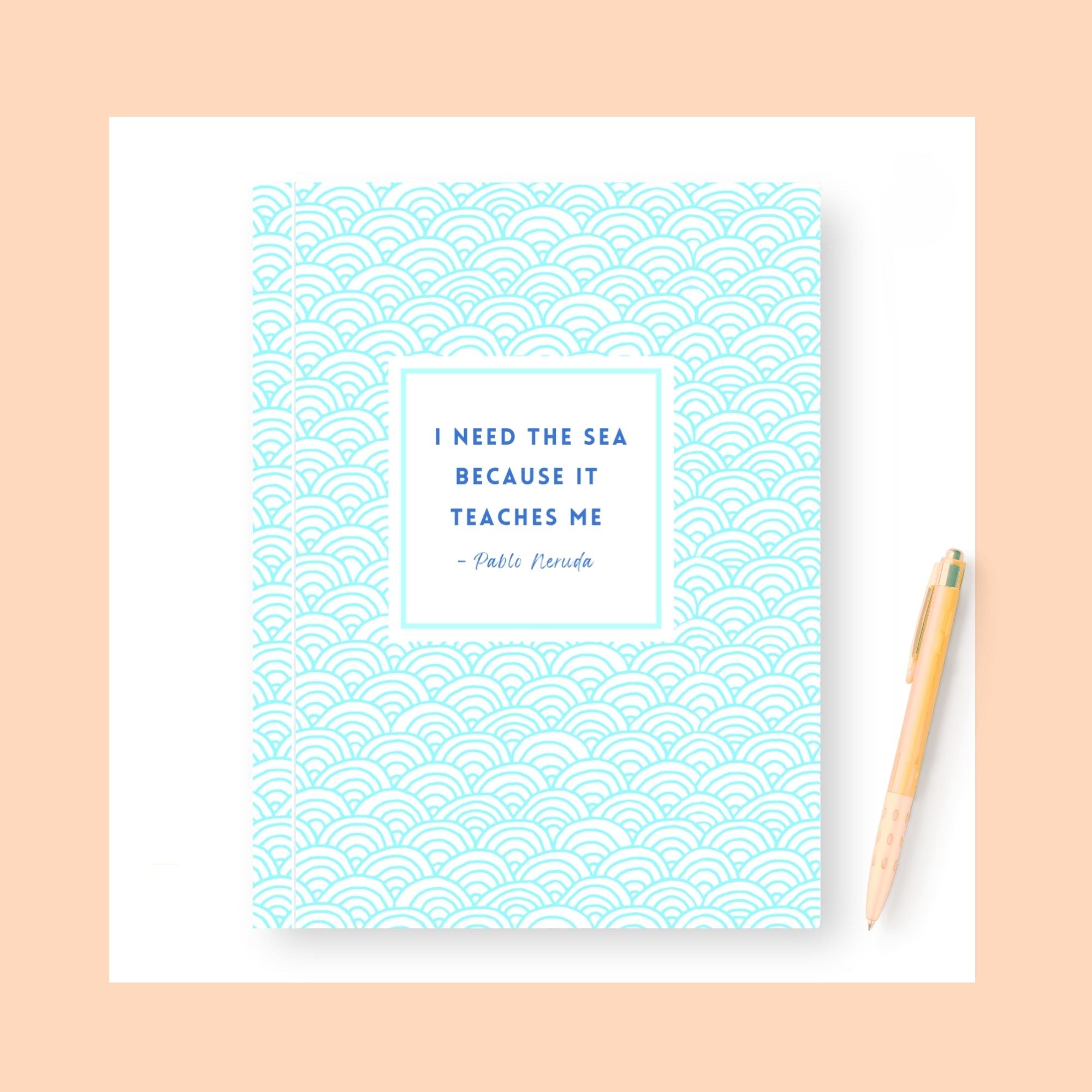 Pablo Neruda Quote journal