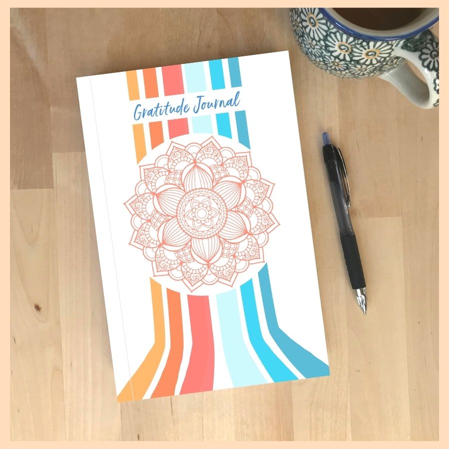 Gratitude Journal w/ Mandalas 6x9