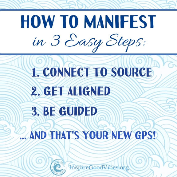 How to Manifest in three easy steps!