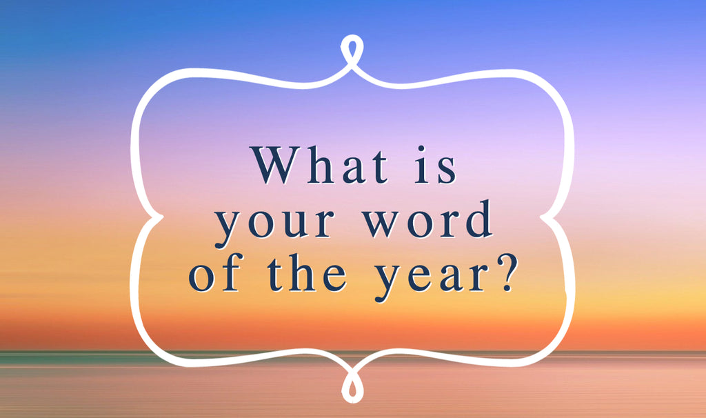 Find your word of the year!