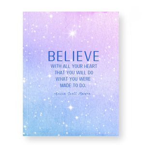 motivational quote journal notebook